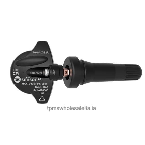 Sensore TPMS - Ford sensore tpms di ricambio originale - codice originale f2gt1a180cb, f2gt1a180db frequenza 433 mhz R4P0821126 stelo della valvola in gomma